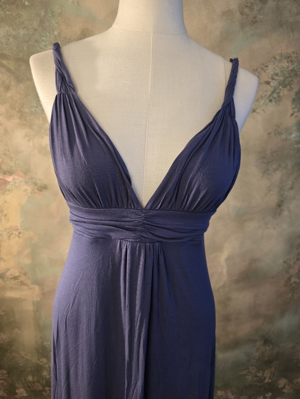 Victoria Secret Bra Top Maxi Dress Deep Blue S - Picture 2 of 12